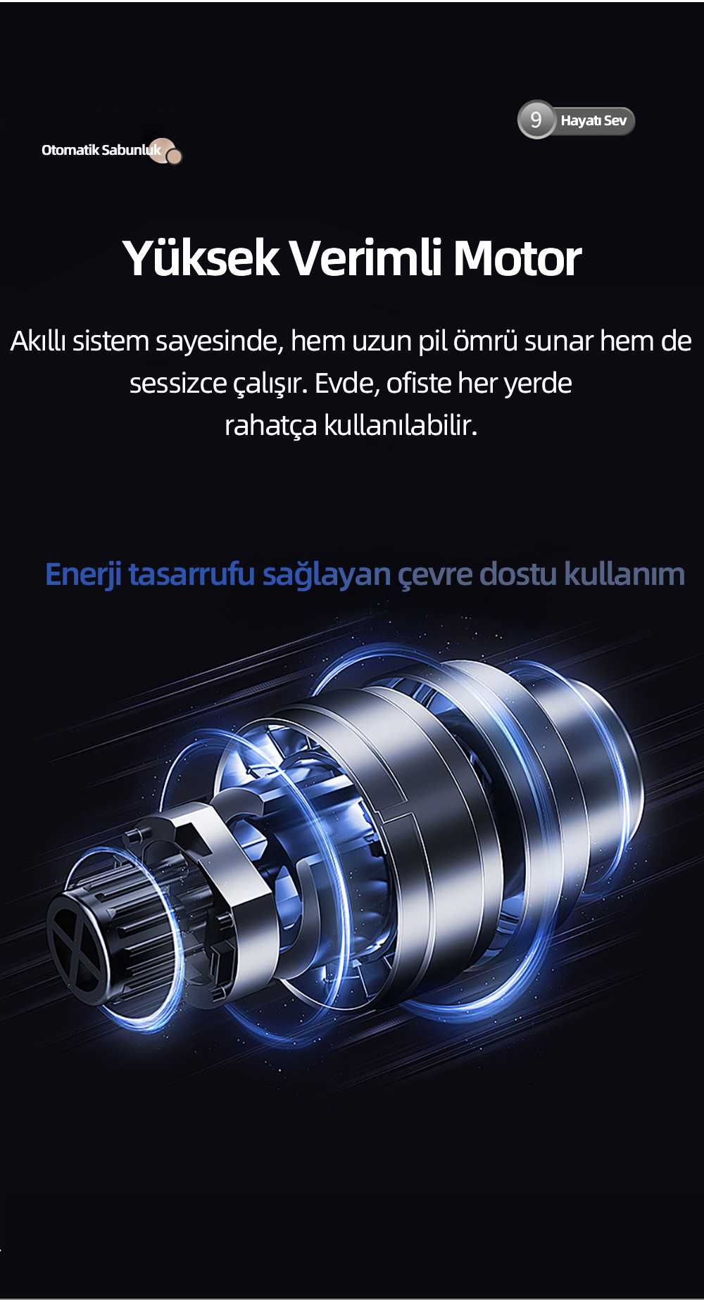 Mioji Mio SM01 Saatli 2000mAh Şarjlı Dijital Ekranlı 350ml Köpük ...