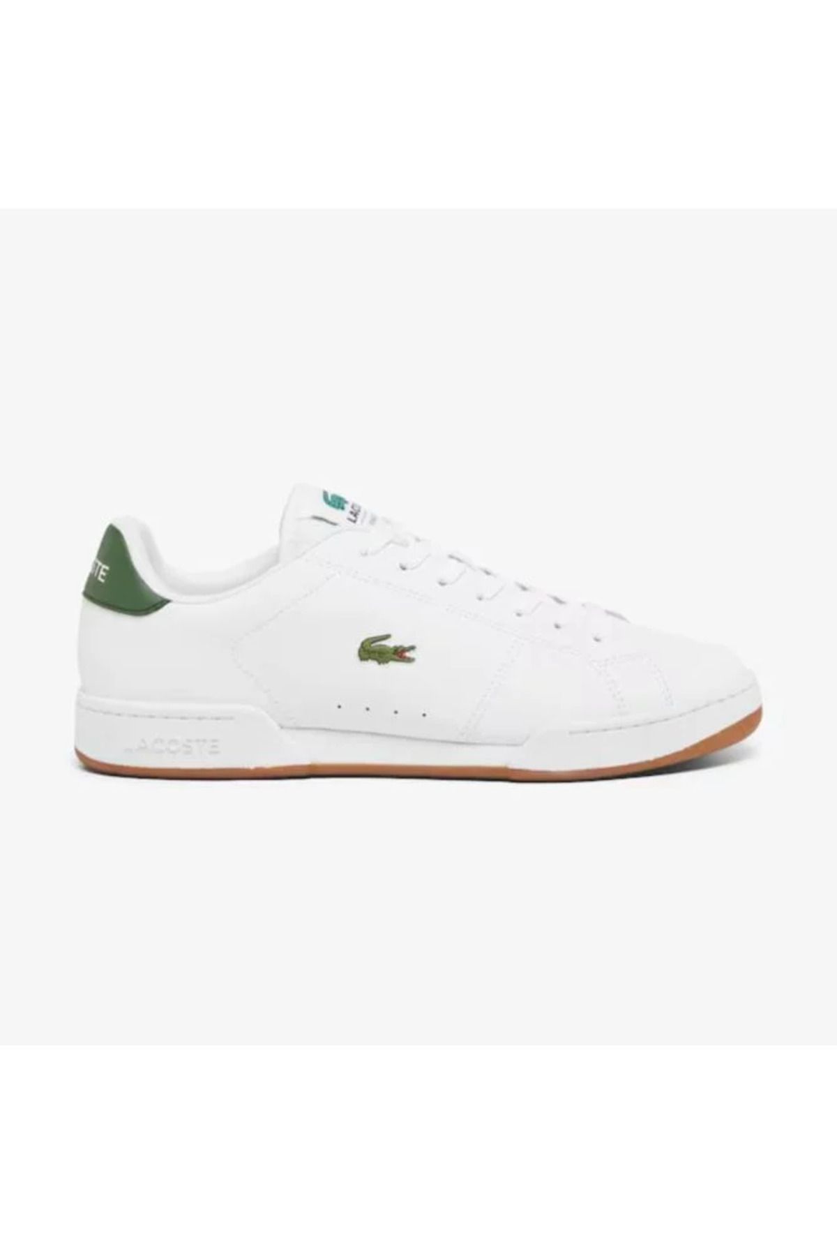 Lacoste Carnaby Cup 125 3 Sma Biały/dok Zielony - 44.5