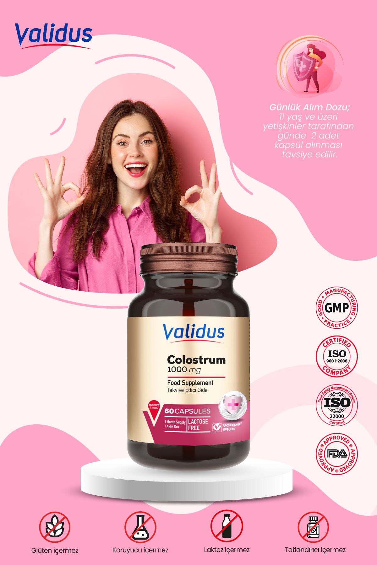 Validus-Longevity Vital Set - Curcumin - Black Cumin - Beta Glucan - Inula Helenium - Colostrum 3