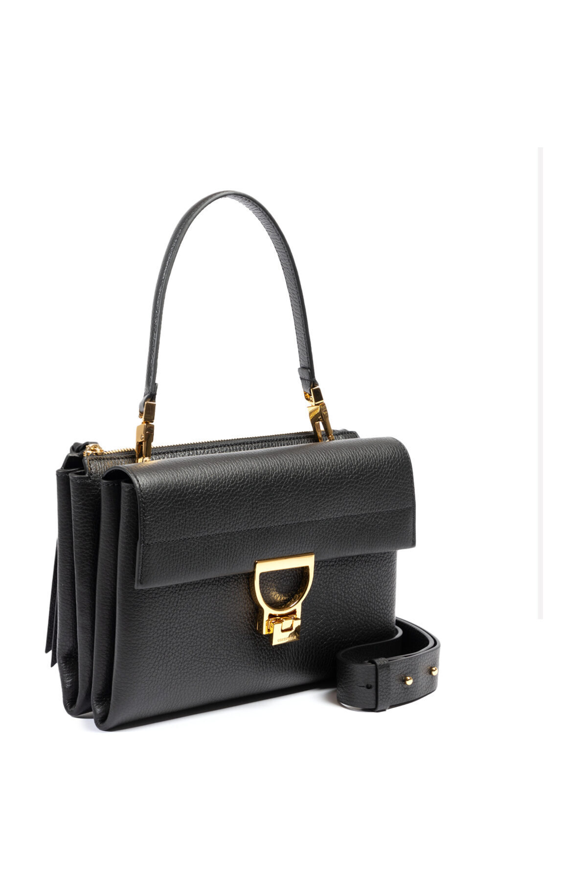 Coccinelle-Arlettis Schultertasche Leder 25 cm 3