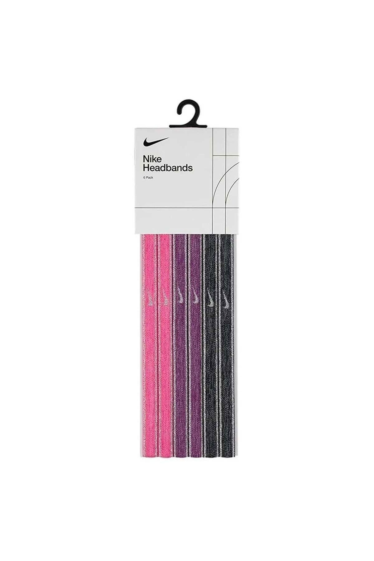 هدبند ورزشی صورتی مردانه و زنانه 6 PK HAIR BAND Nike