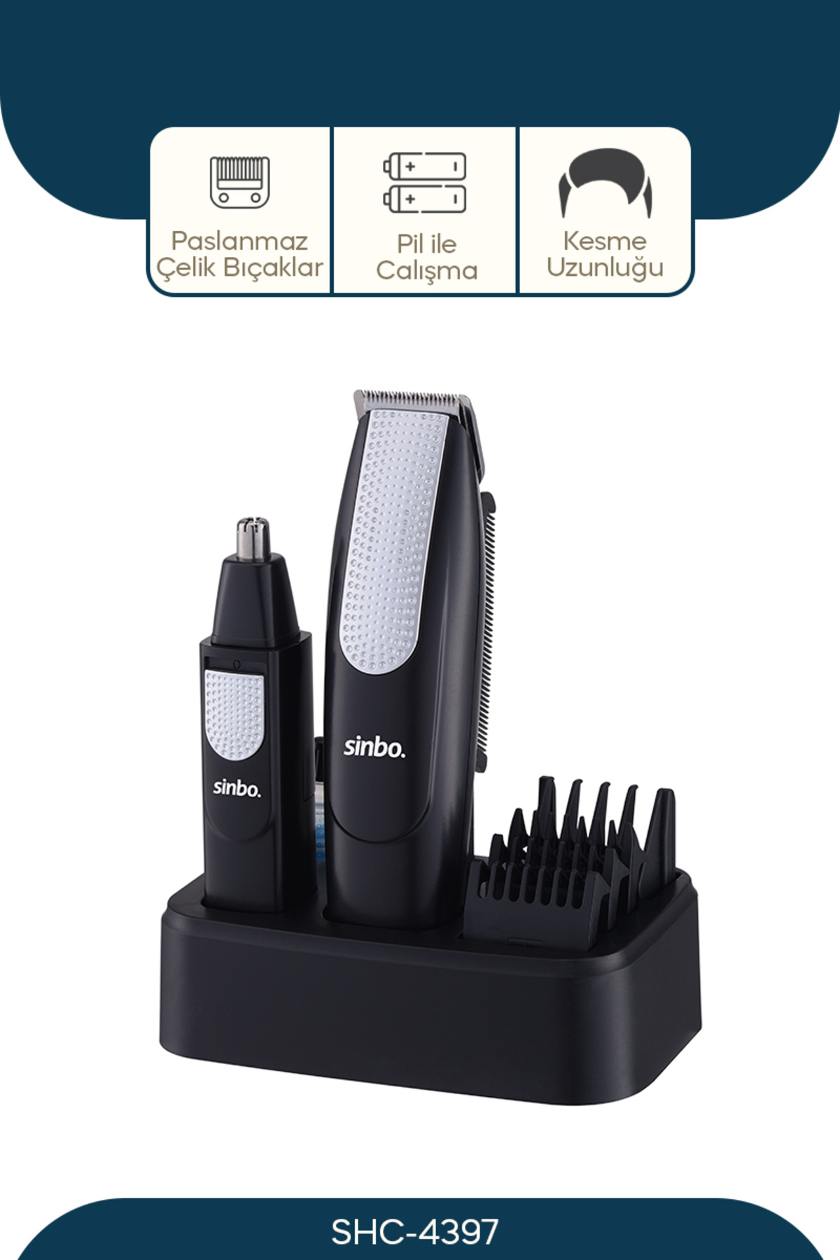 Sinbo SHC-4397 Erkek Bakım Seti