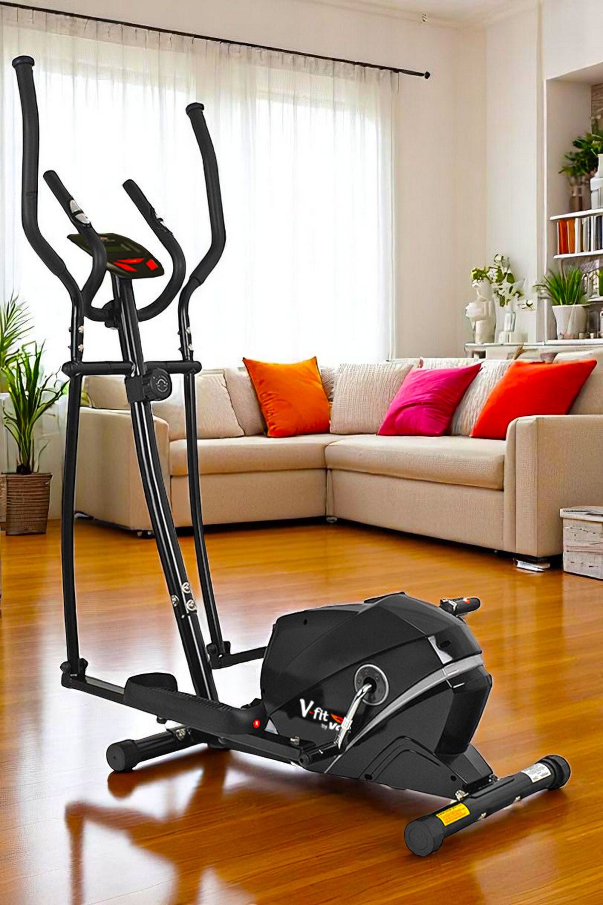 V-fit By Manyetik Eliptik Bisiklet (SESSİZ ÇALIŞIR, ELDEN NABIZ ÖLÇER)