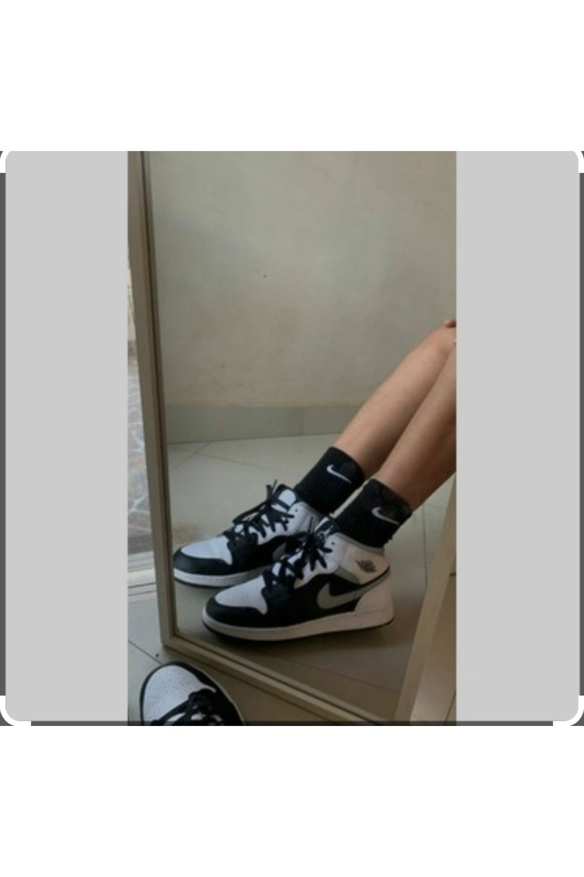 GRİMNİR SOCKS 4 ‘lü Unisex Spor Tik Desenli Tenis Kolej Soket Çorap