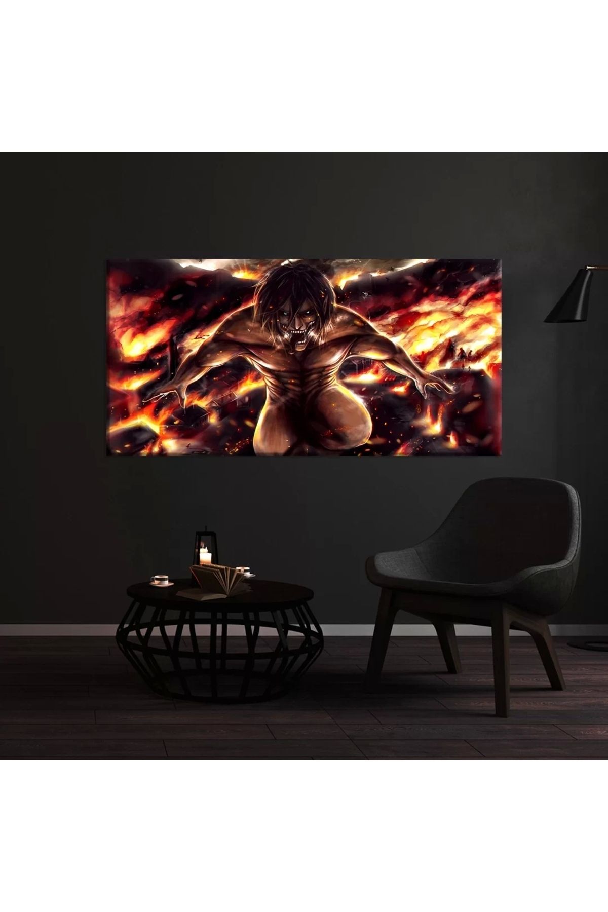 VOGLOO Attack On Titan Dev Kanvas Tablo