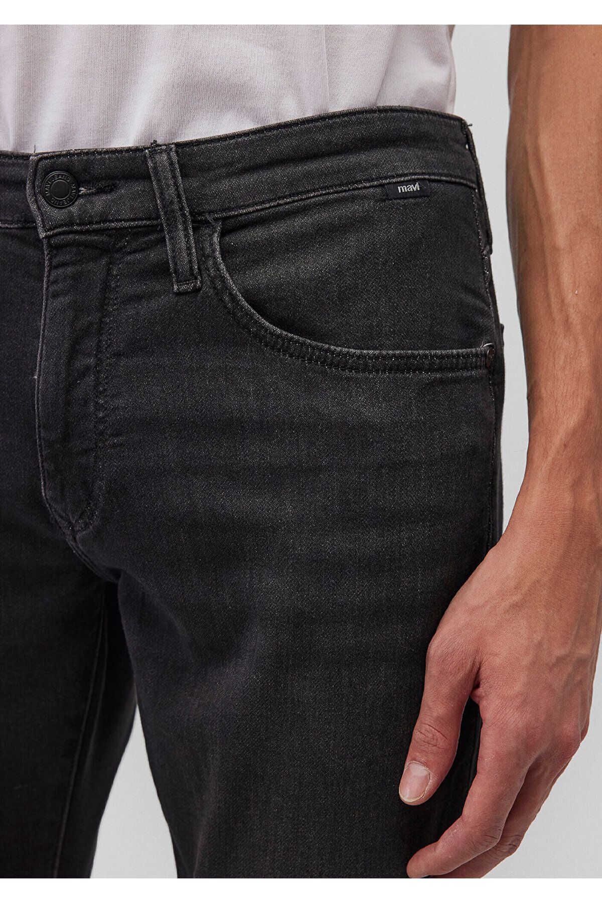 شلوار جین خاکستری مردانه اسپرت وینتیج مارکوس 0035185206 Mavi
