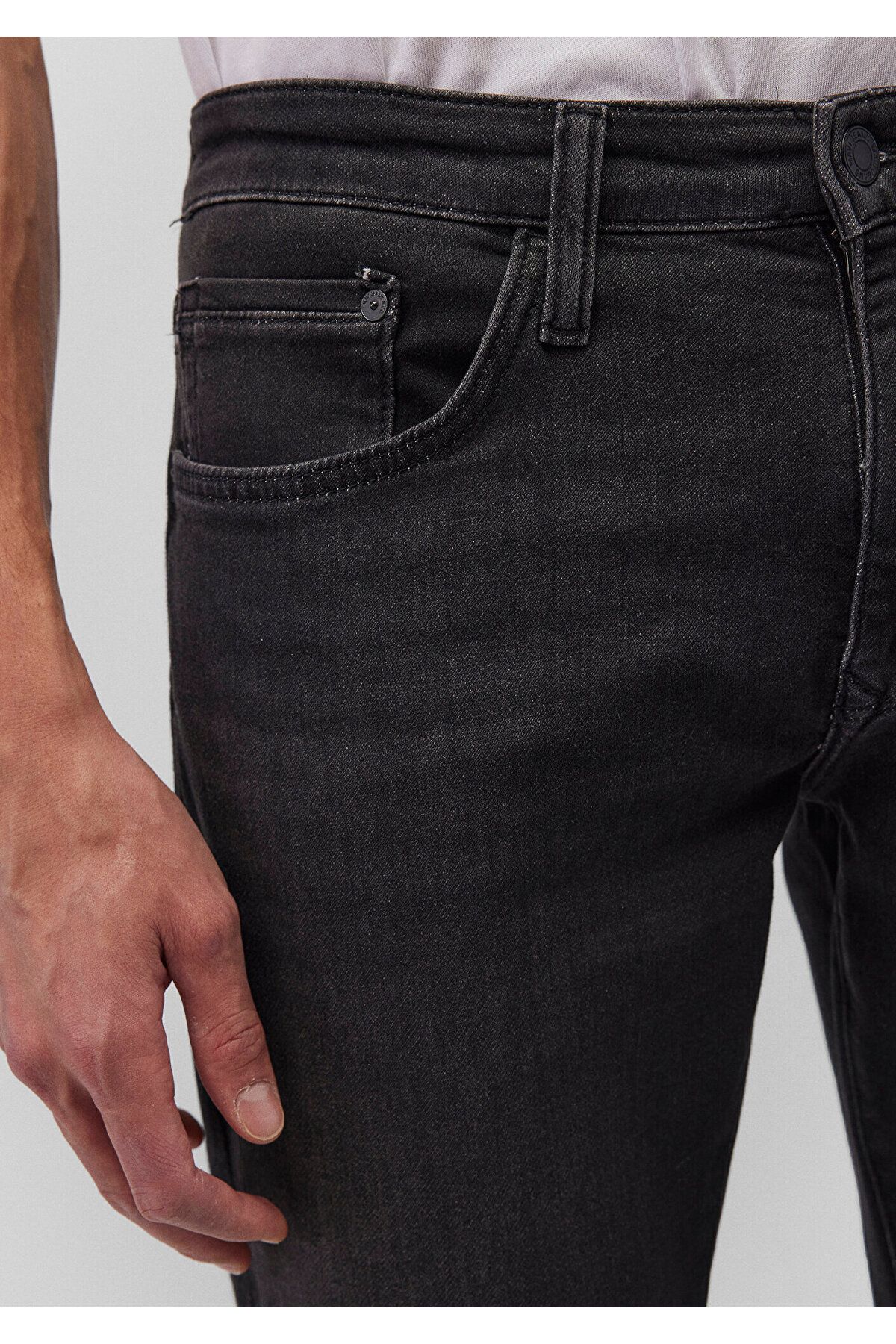 شلوار جین خاکستری مردانه اسپرت وینتیج مارکوس 0035185206 Mavi
