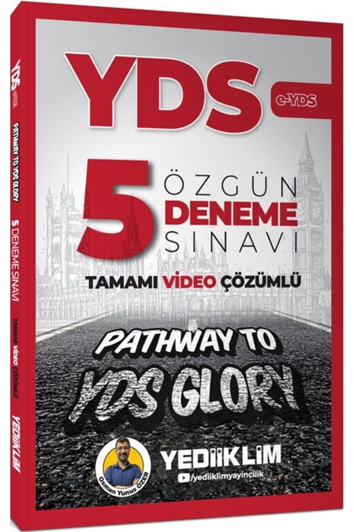 Ankara Kitap Merkezi YDS Tamamı Video Çözümlü Özgün 5 Deneme Sınavı Yediiklim Yayınları