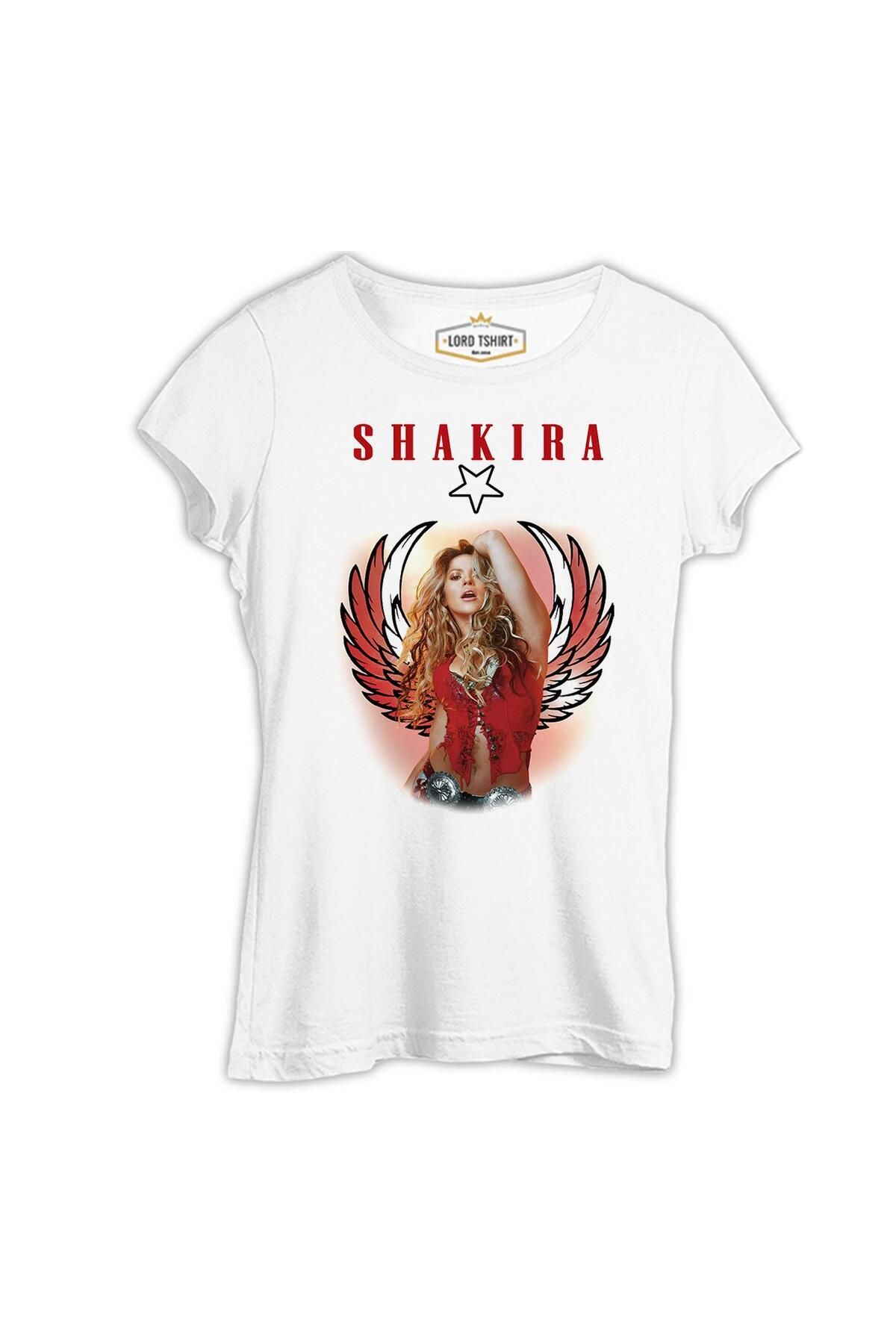 Lord T-Shirt Shakira - İstanbul Beyaz Kadın Tshirt