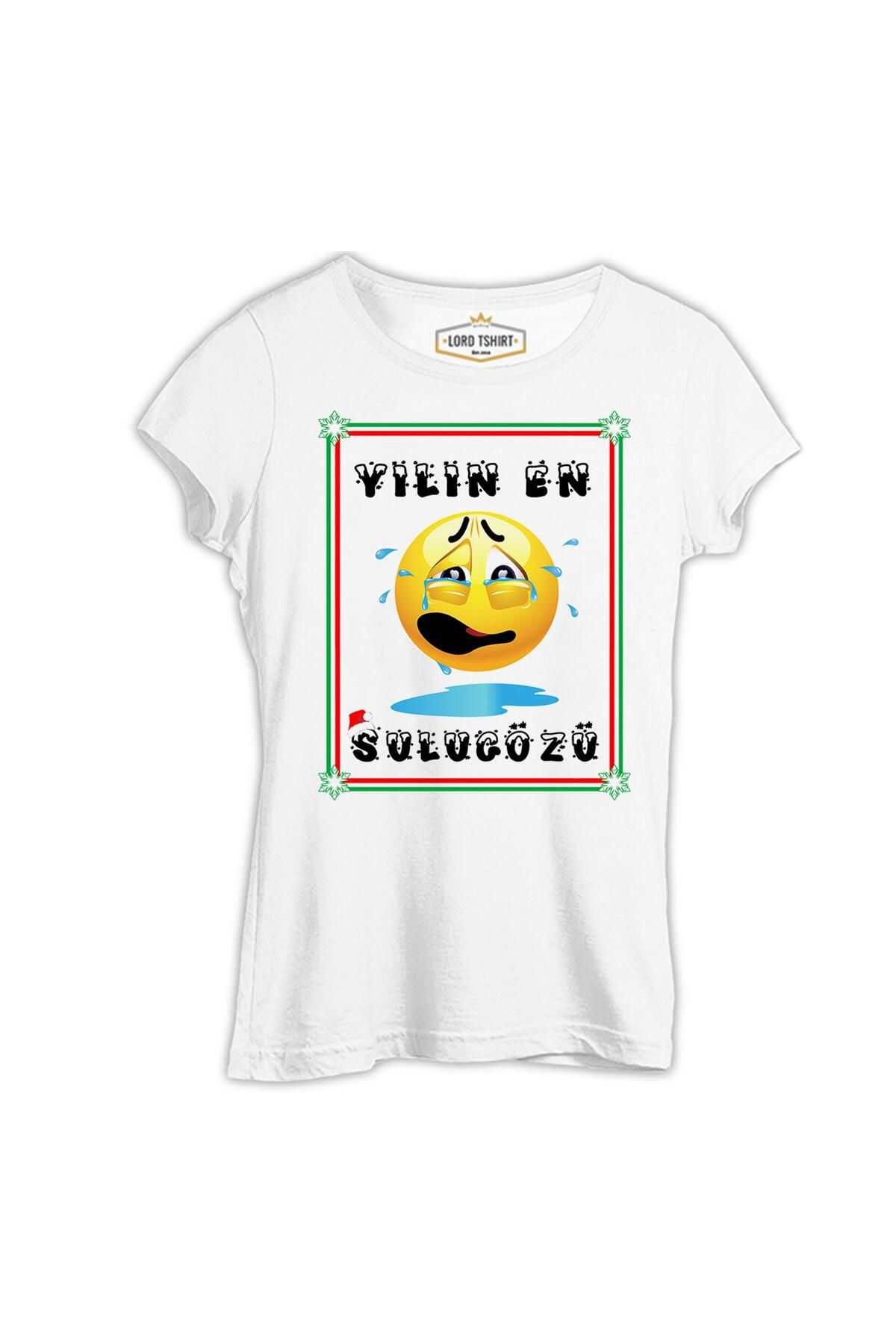 Lord T-Shirt Yılın En Sulugözü Beyaz Kadın Tshirt
