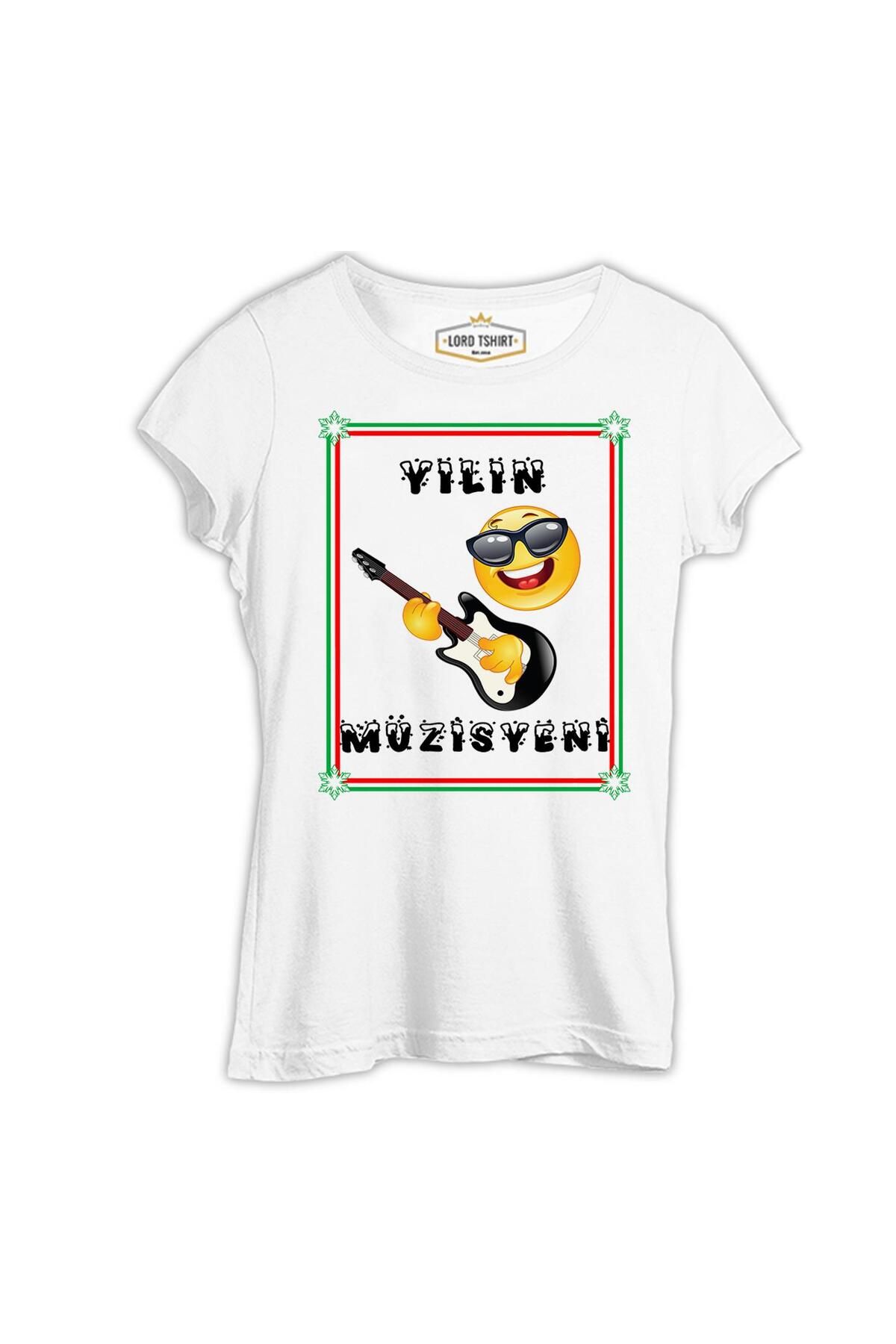 Lord T-Shirt Yılın Müzisyeni Beyaz Kadın Tshirt