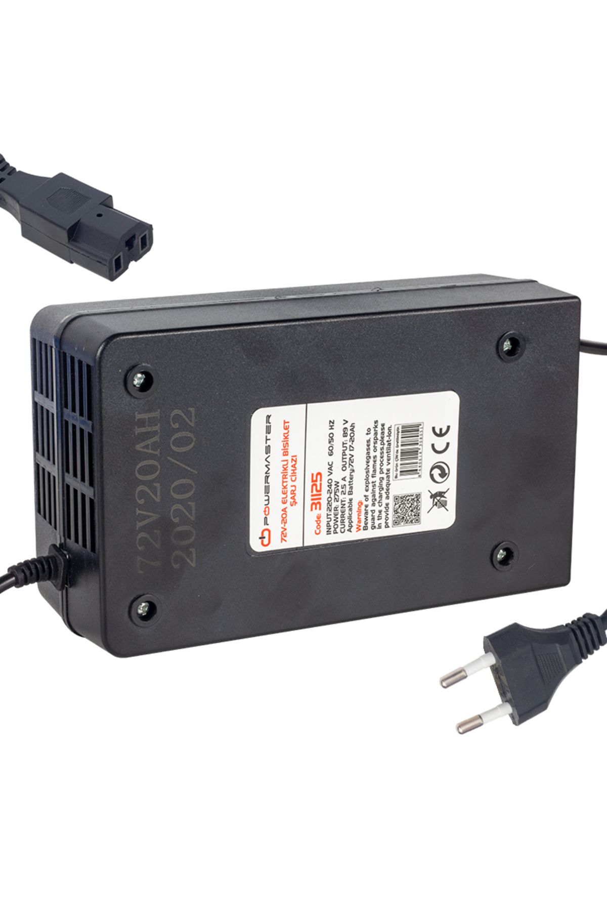 Findit 72 VOLT - 20 AMPER ELEKTRİKLİ BİSİKLET ŞARJ CİHAZI-Findit