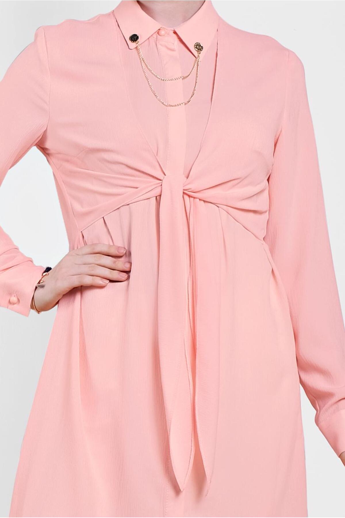 Alvina-Front Tie Detail Tunic 4313 4