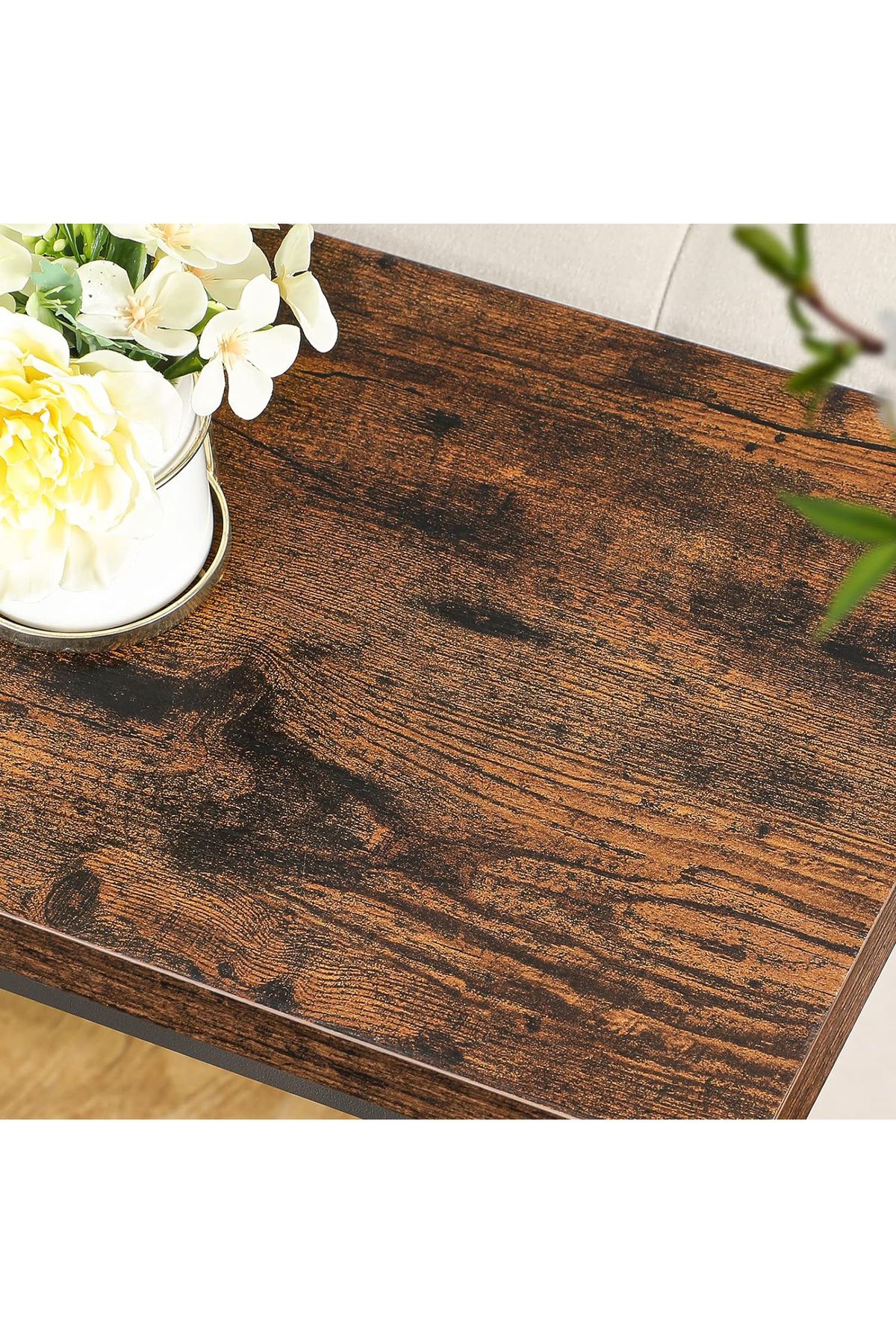 AnneFish-Console Table Simple Sofa Table Coffee Corner Display Shelf Entryway Table Couch Hallway Entrance 7