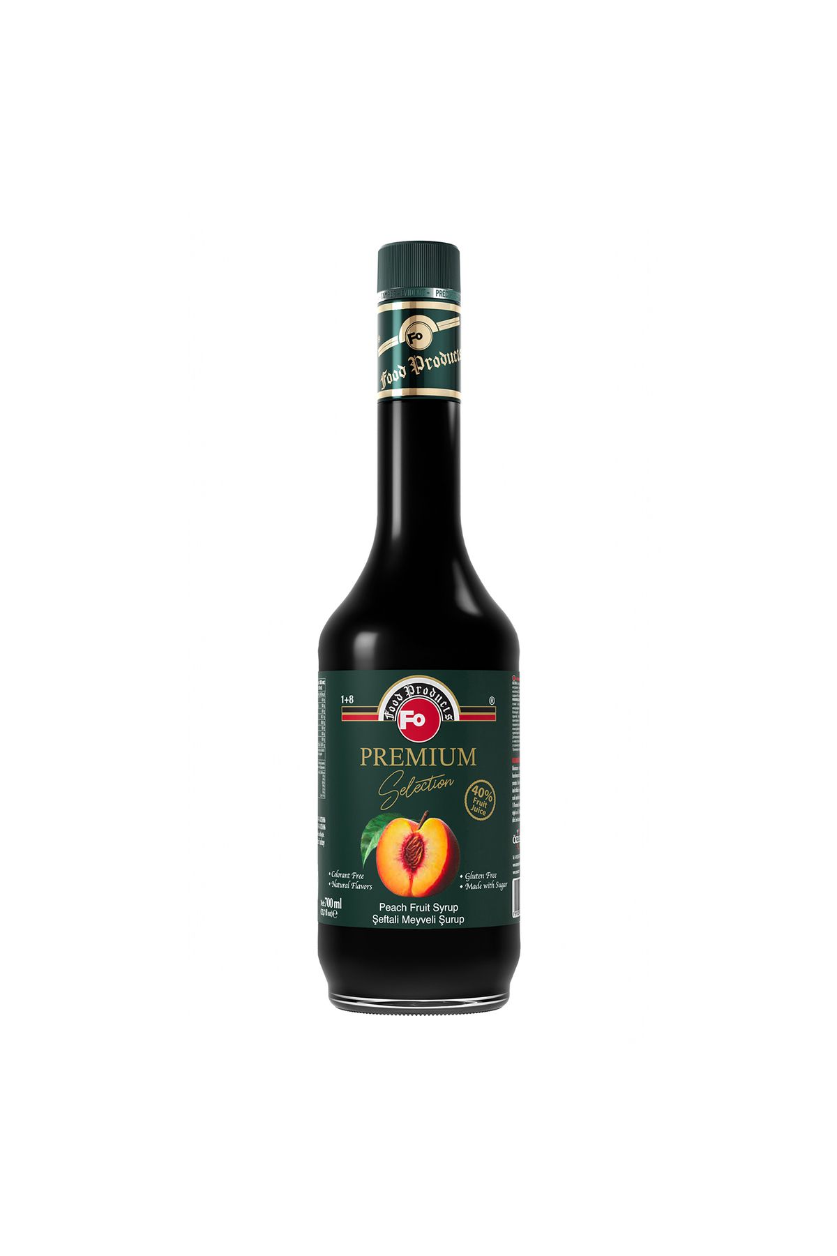 FO Şeftali Meyveli Şurup - Premium 700 ml