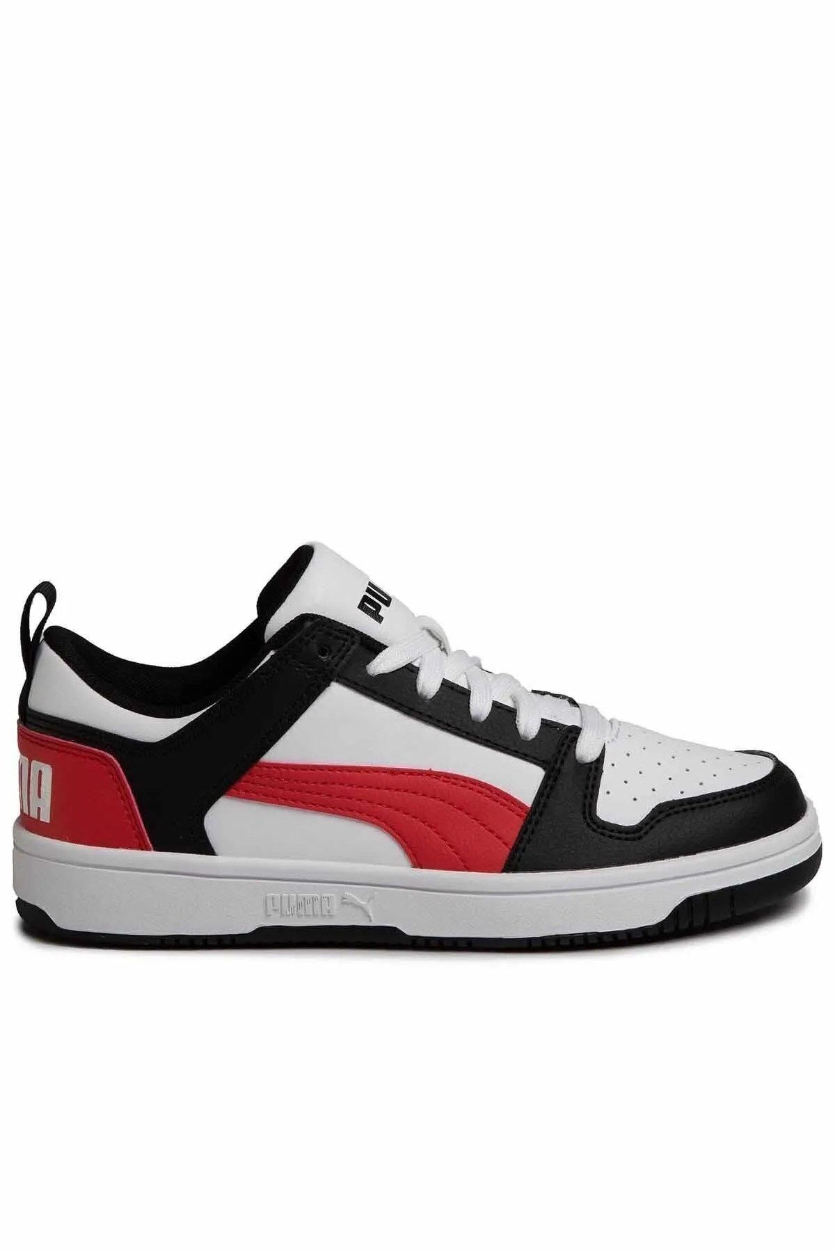 Puma Comfort Taban Bağcıklı Günlük Sneaker Siyah Kırmızı Ayakkabı