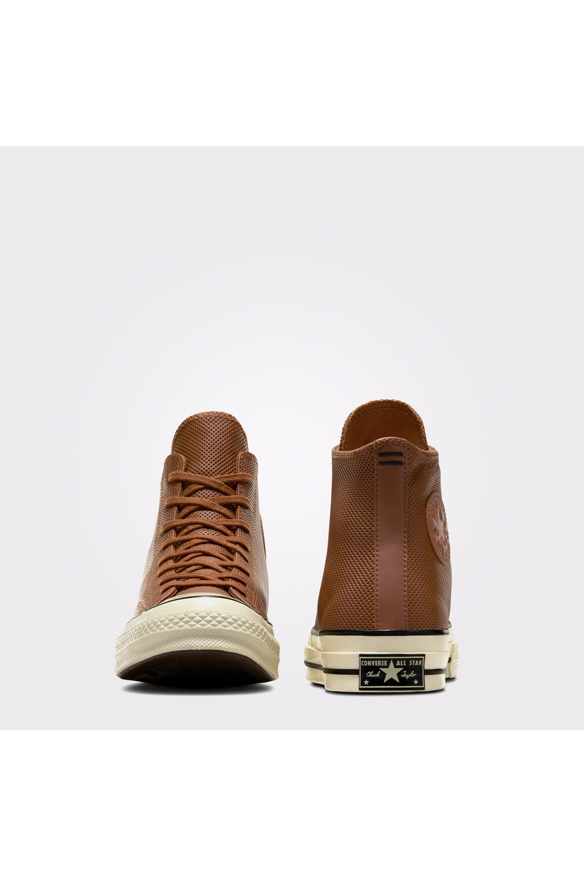 Converse Chuck 70 Unisex Kahverengi Deri Sneaker görsel 3