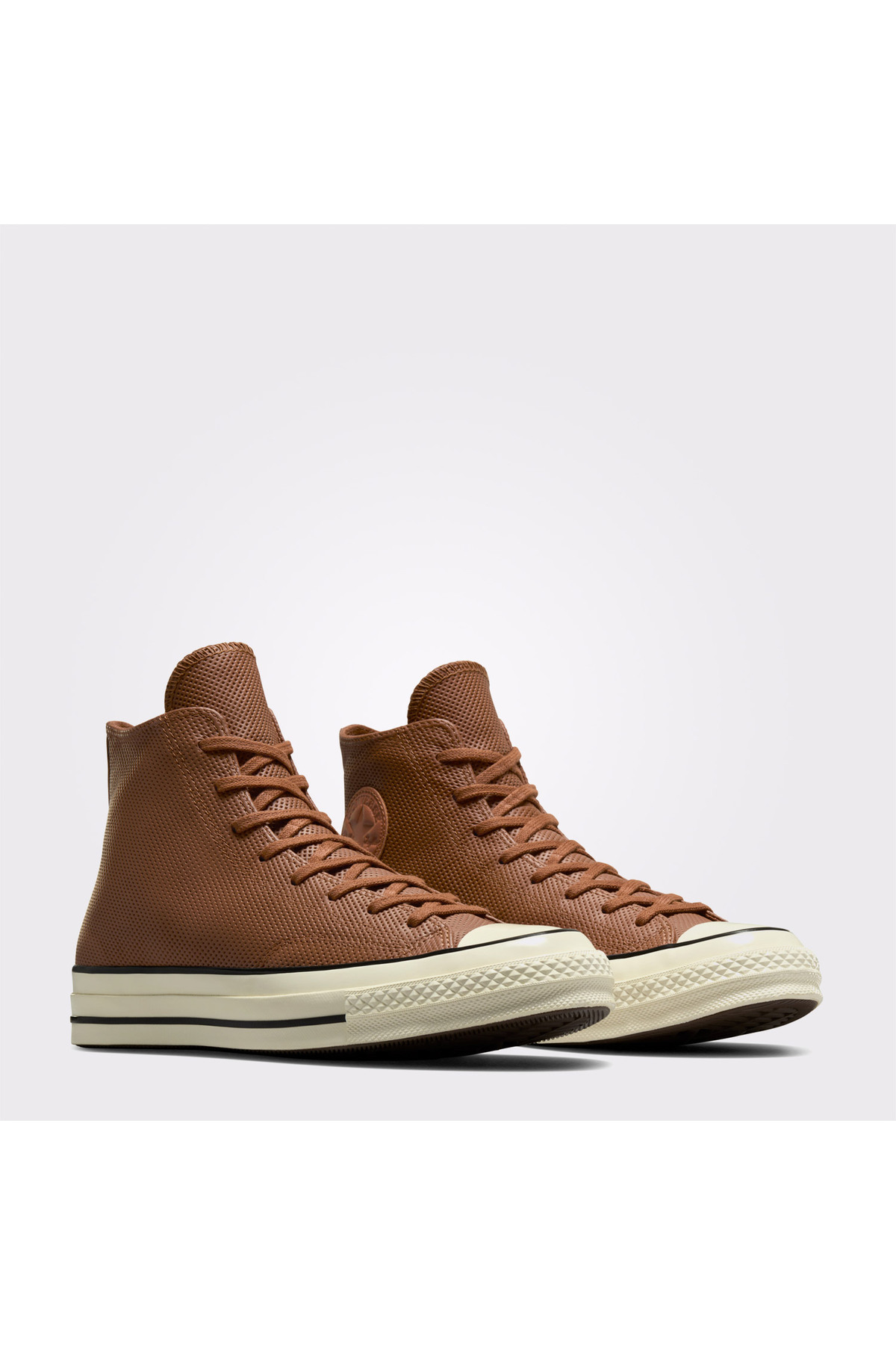 Converse Chuck 70 Unisex Kahverengi Deri Sneaker görsel 2