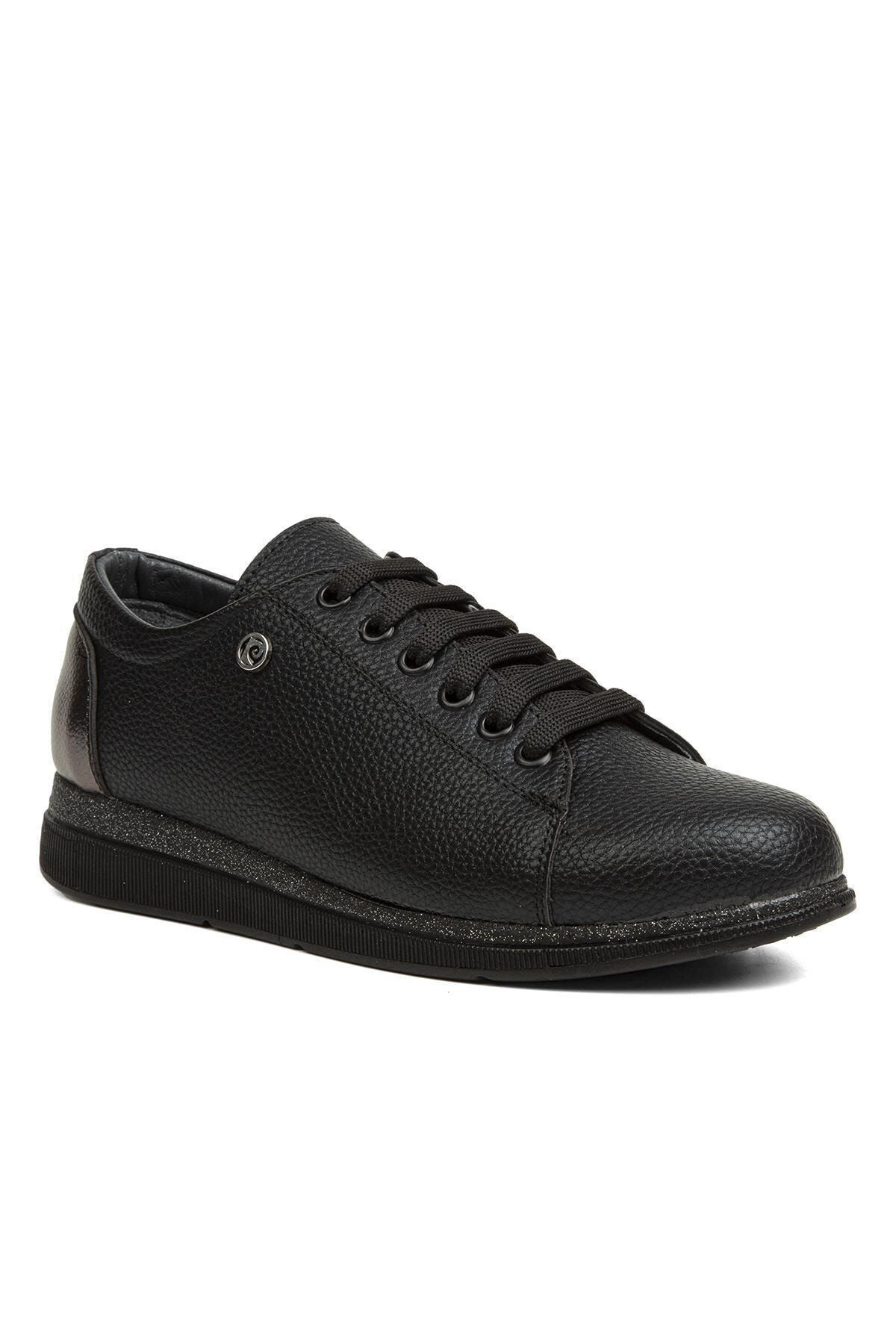 Pierre Cardin Casual Comfort Taban Bağcıklı Spor Ayakkabı Siyah