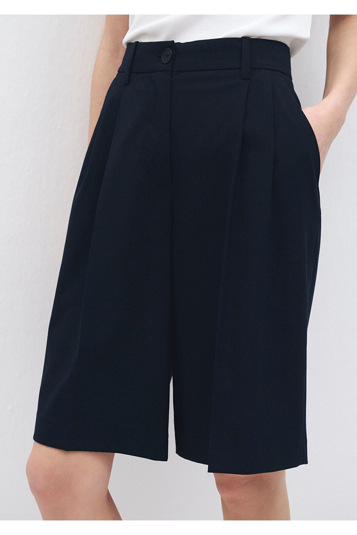 Mavi-Navy Blue Bermuda Shorts 1410181 -82318 7