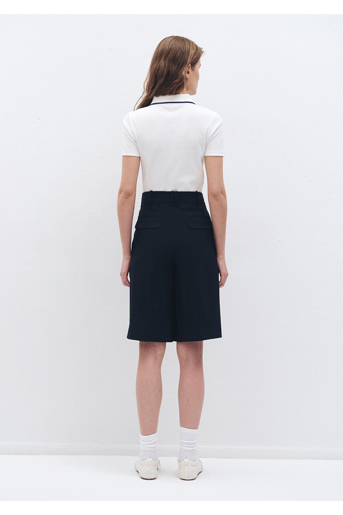 Mavi-Navy Blue Bermuda Shorts 1410181 -82318 4