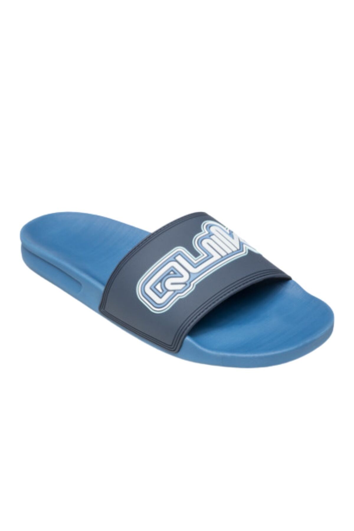 Quiksilver-Ανδρικές μπλε παντόφλες Rivi Wordmark Slide II 1