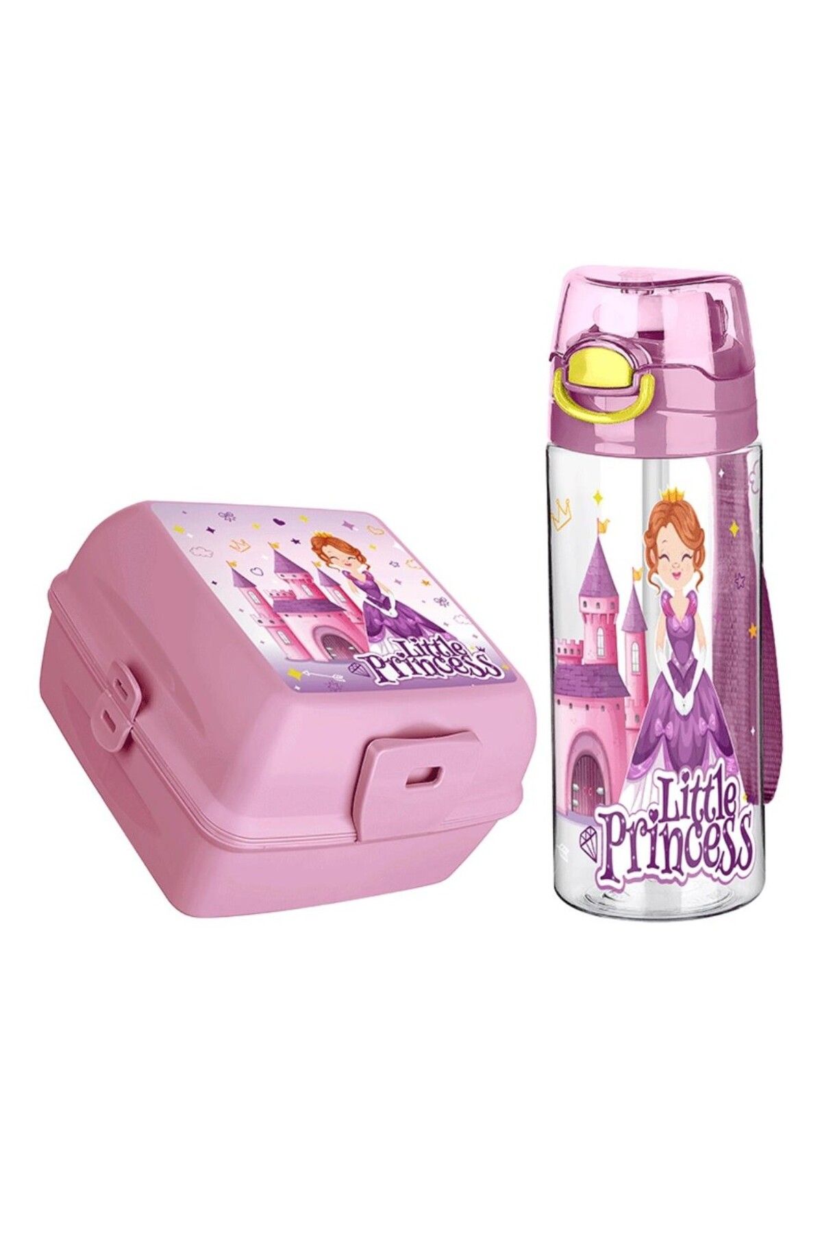 FORTES littitle princess Beslenme Kabı ve Su Matarası