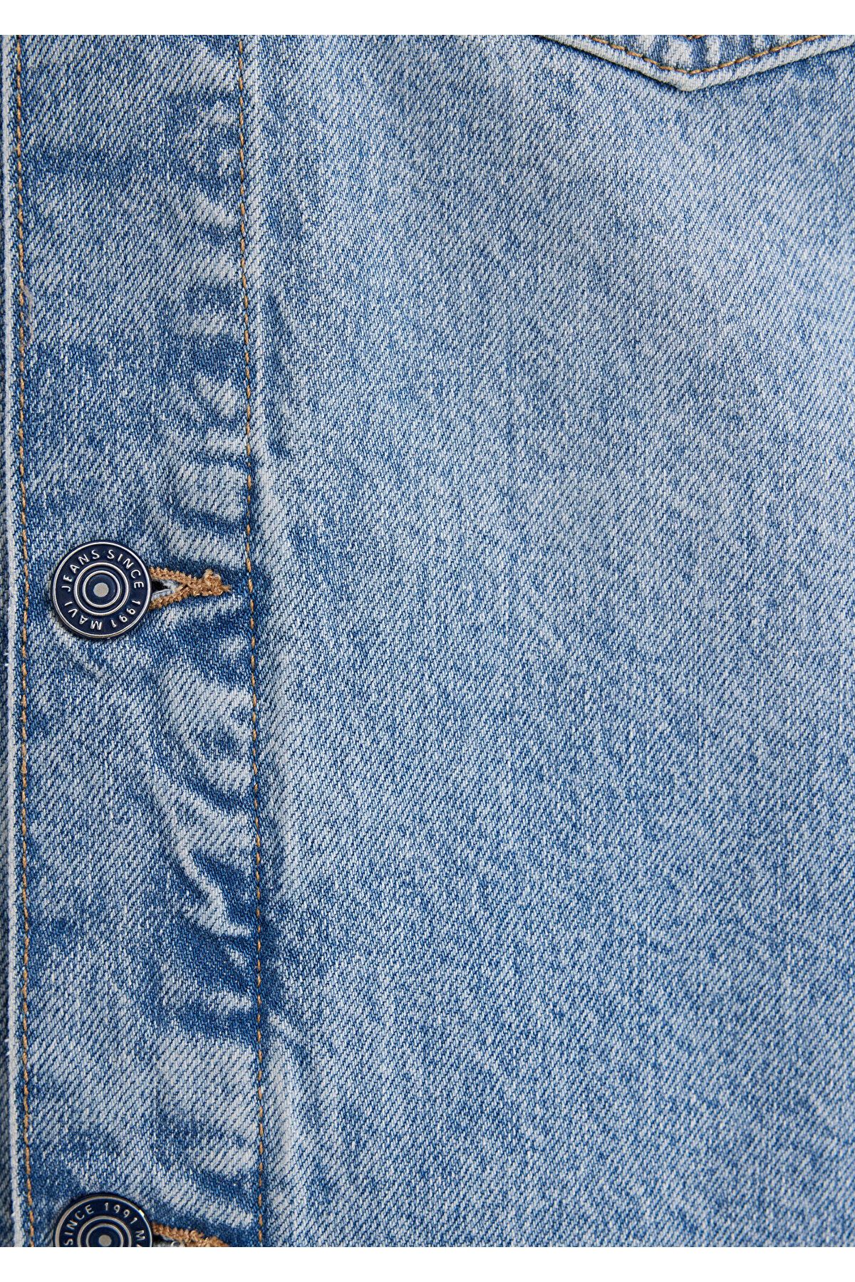 Mavi-Loran Premium Blue Light Blue Jean Jacket 0110003 -89305 6