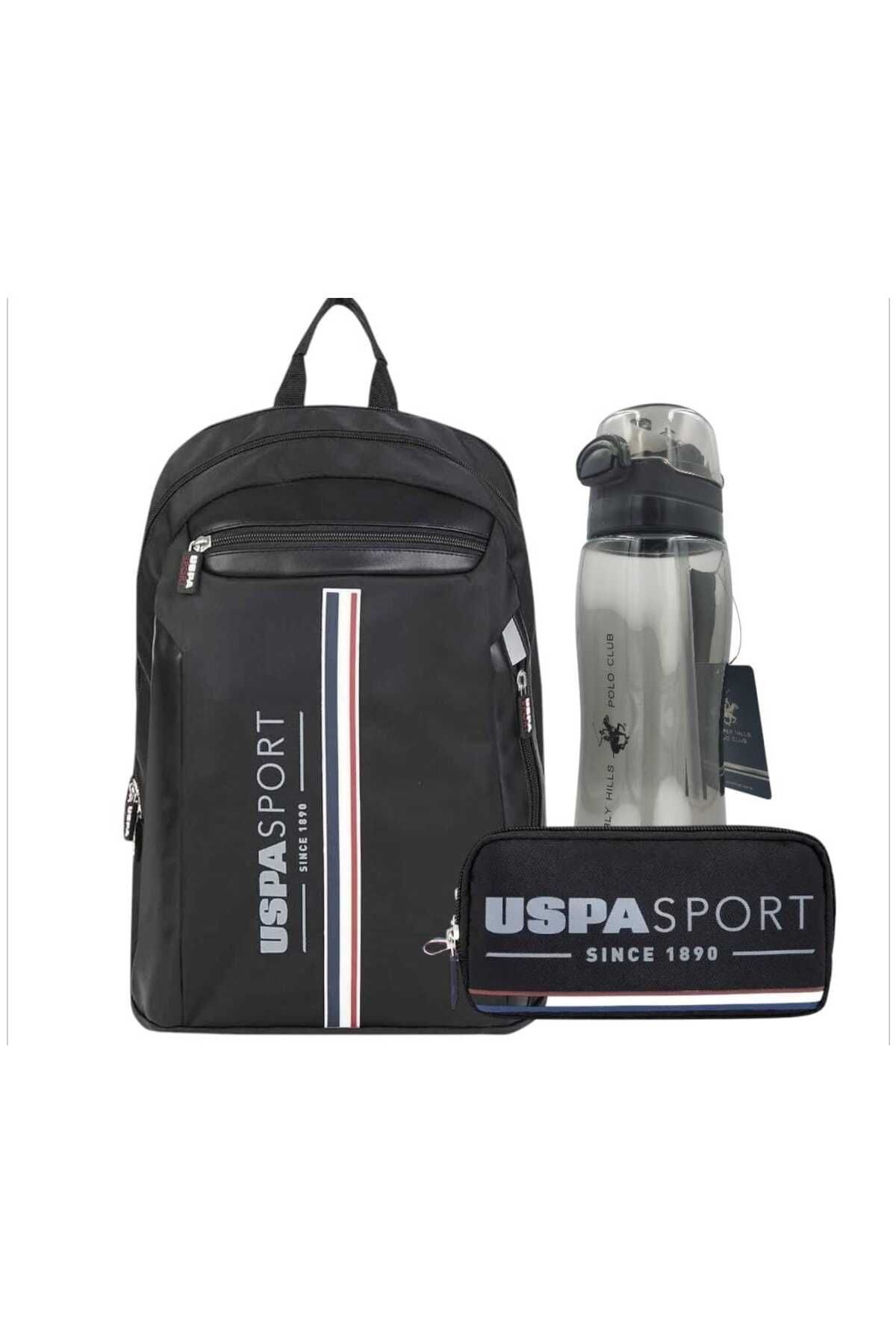 U.S. Polo Assn. U.s. Polo Assn. Sırt Çantası , U.S. Polo Assn. Kalem Çantası - Suluk & Matara Hediyeli