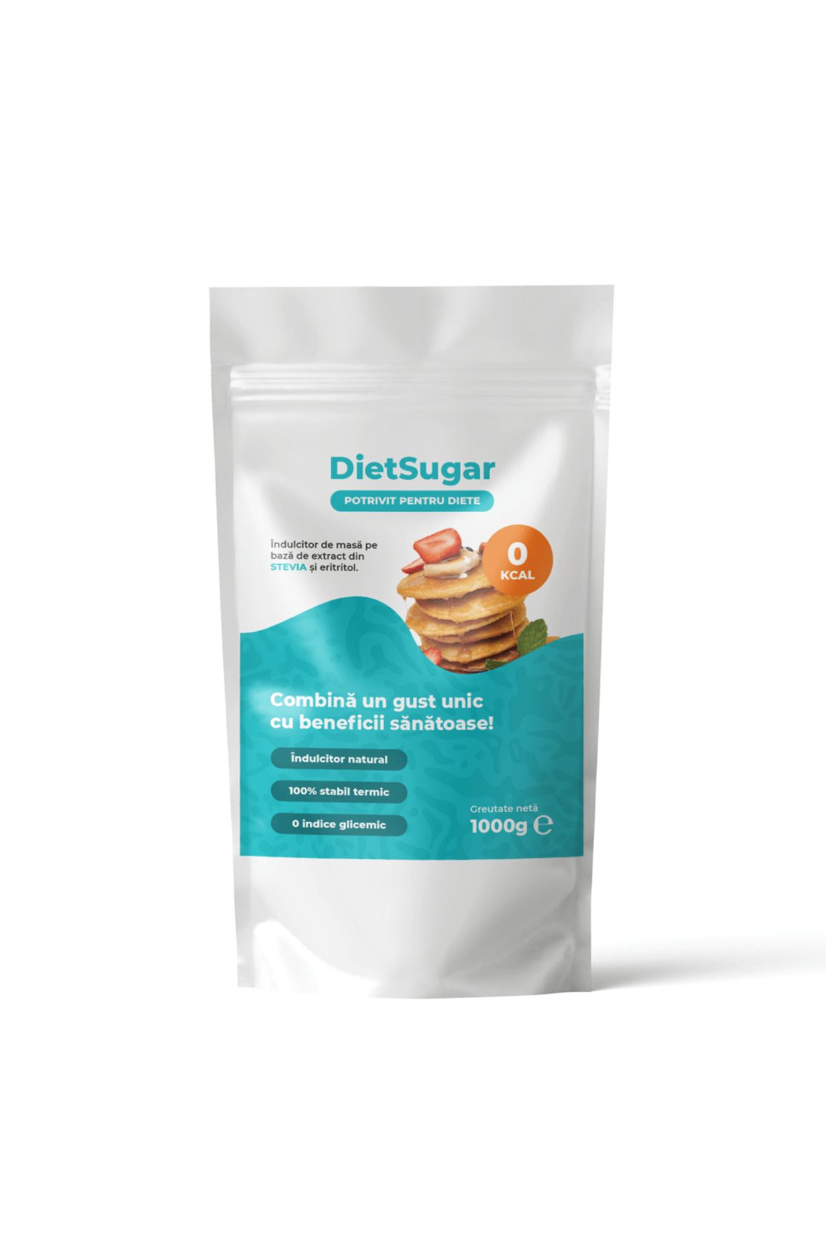 Nutriland Diet Sugar, 1kg, Nutriland, Indulcitor Natural Alternativa Sanatoasa La Zahar - One Size