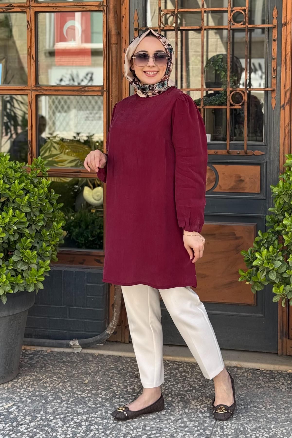 MissWhence Tunik 37025 Bordo