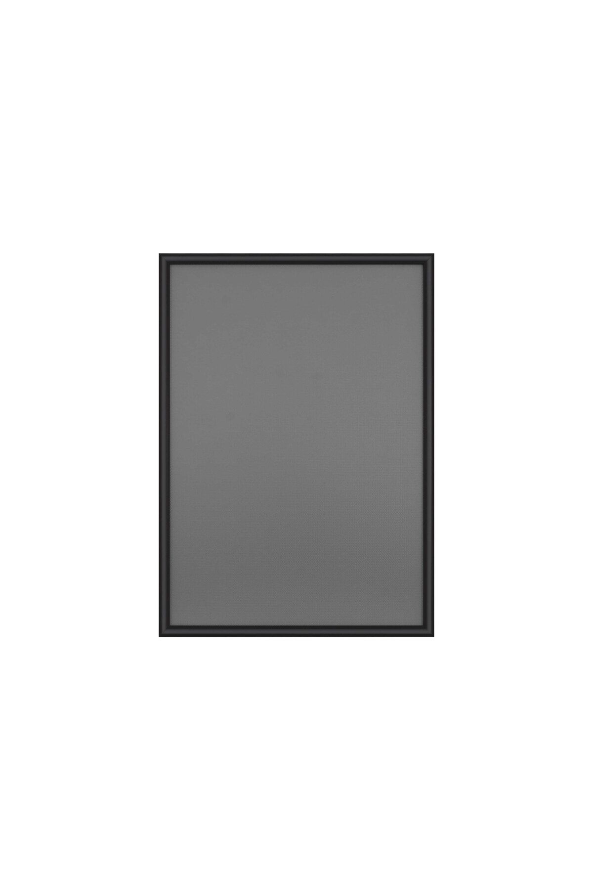 Ores Alüminyum Açılır Kapanır Çerçeve Gönye Köşe - A1 - 60x84 cm - Siyah - 25mm