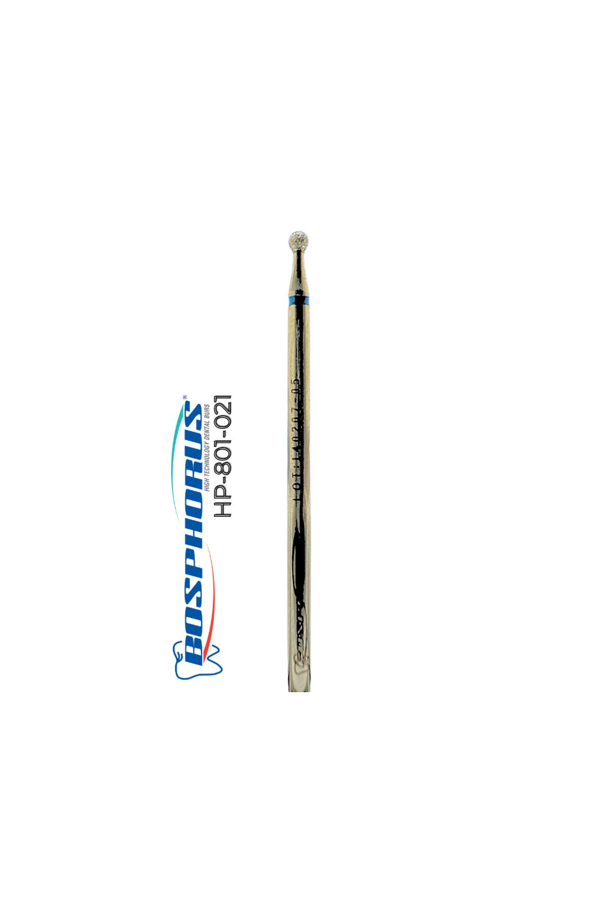Bosphorus Tekmetal Kuru Manikür Uc Topbaş 021 Mm Doğal Elmas Freze Manikür Uc Törpü Makinası Ucu Iso Ve Ce Onaylı