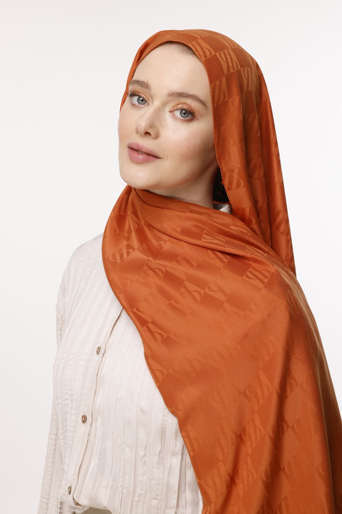 VALORSCARF İcon Desen Şal / mandalin