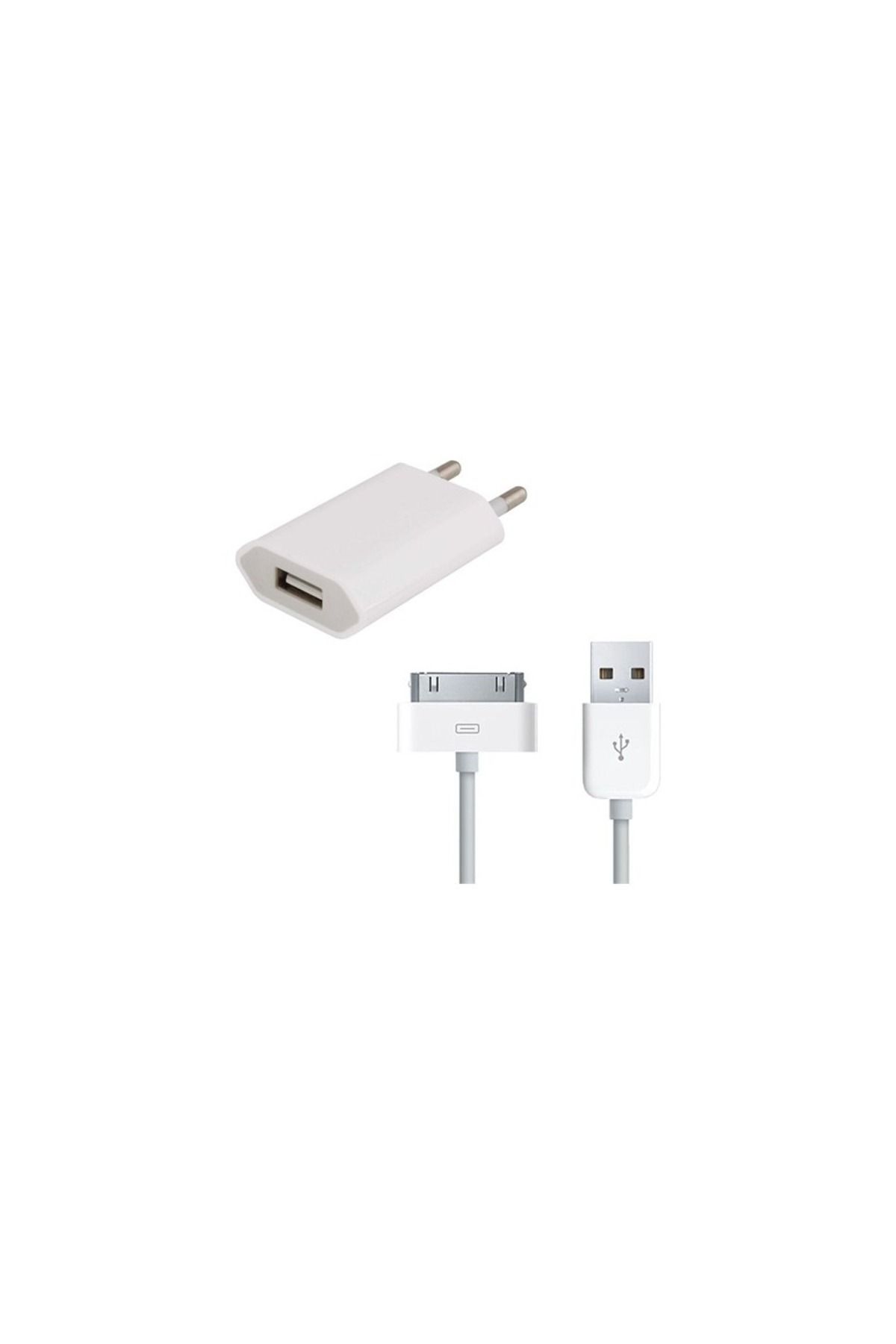 Letstur Apple İphone Uyumlu 4-4S Takım Şarj Seti Kutulu - MD814CH/A