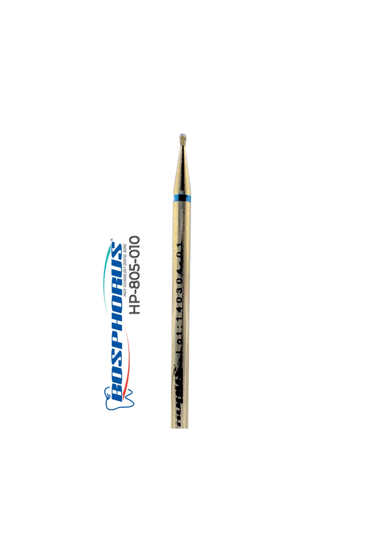 Bosphorus Tekmetal Kuru Manikür Uc TERS KONİK 010 MM Doğal Elmas Freze Manikür Uc Törpü Makinası Ucu İSO ve CE Onaylı