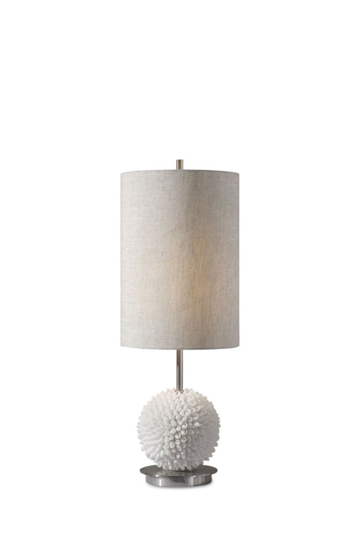 Laromita Decoration CASCARA DENİZ KABUKLU ABAJUR / BEYAZ