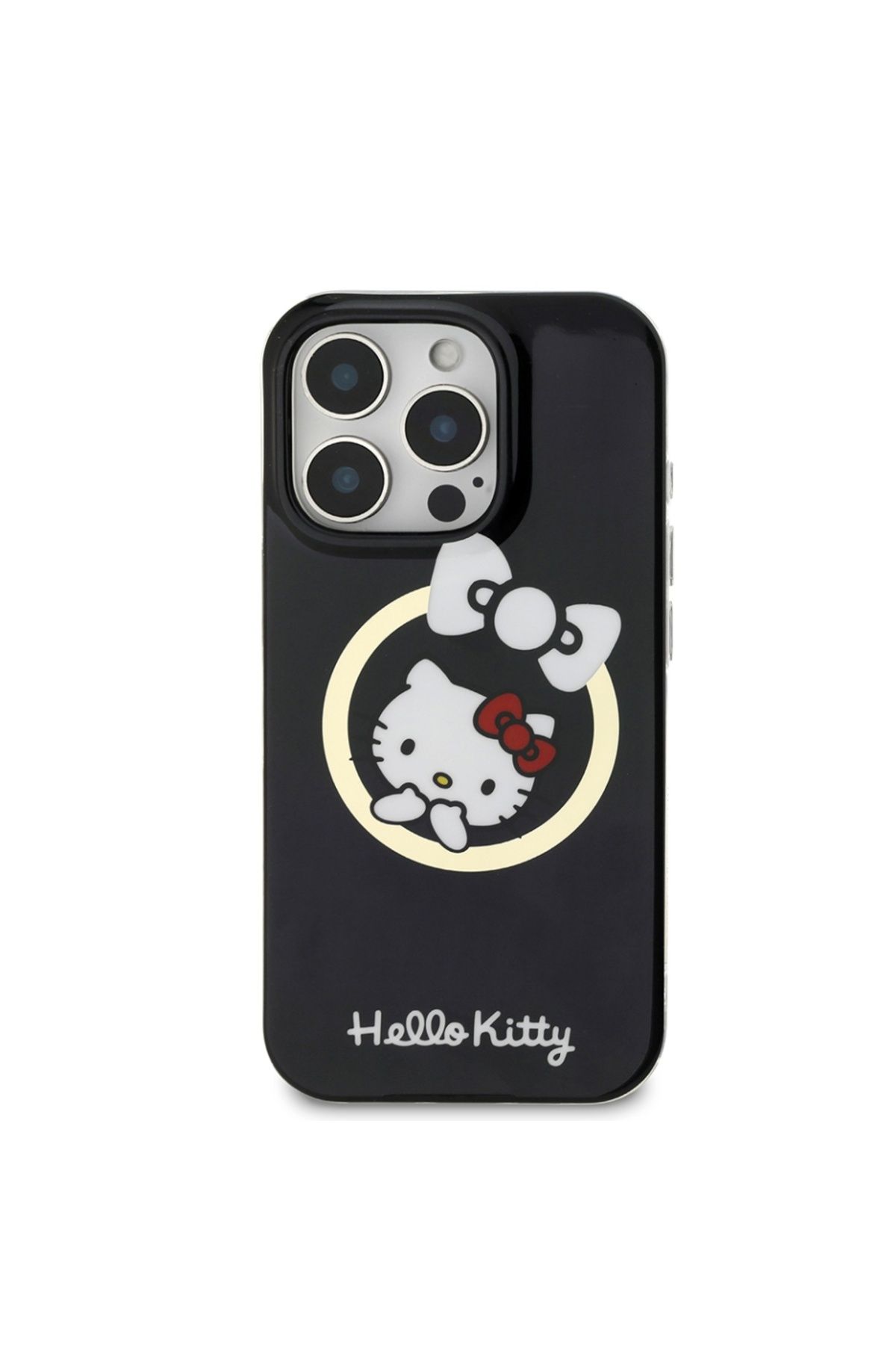 Hello Kitty-Case For Iphone 16 Pro, Hardcase Iml, - Black 2