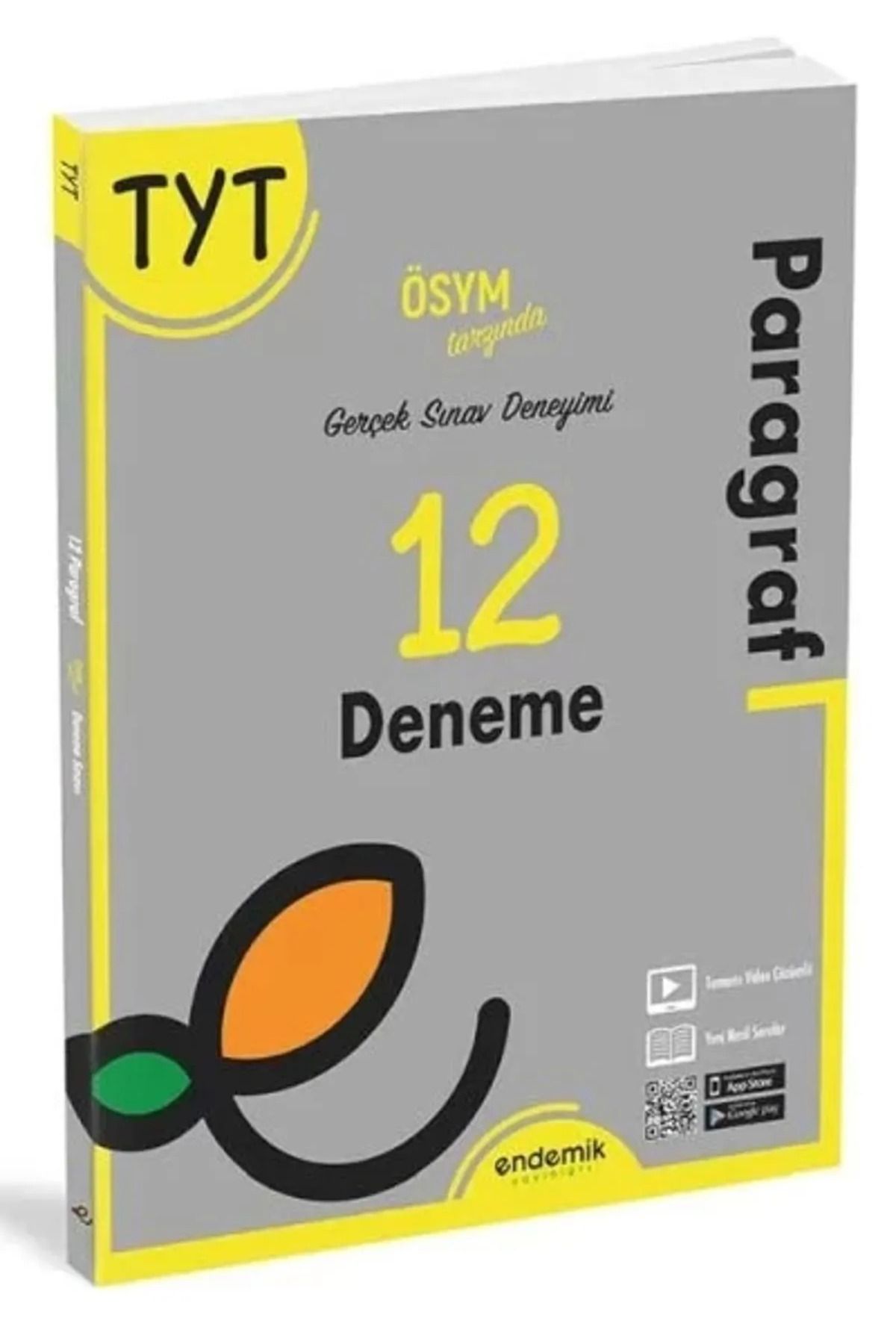 Endemik Yayınları ENDEMİK YAYINLARI TYT PARAGRAF DENEME KİTABI