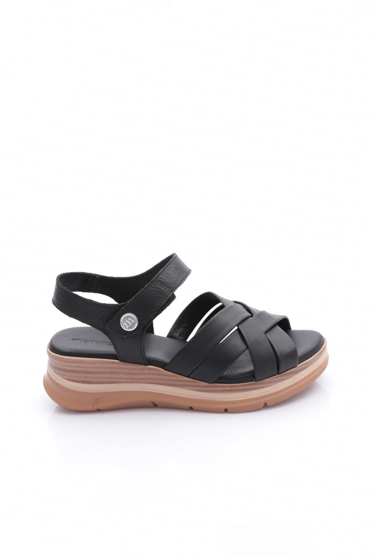 Mammamia D25Ys-2940 Kadın Deri Sandalet