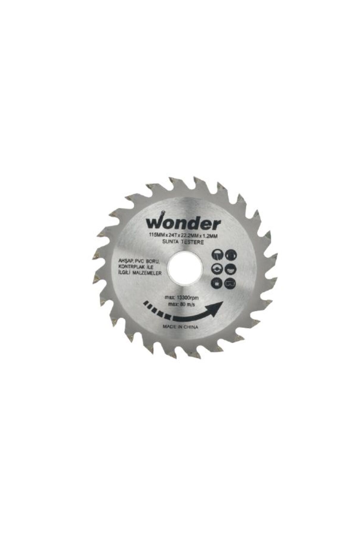 Wonder Daire Testeresi Ahşap 305x30,0 40 Diş