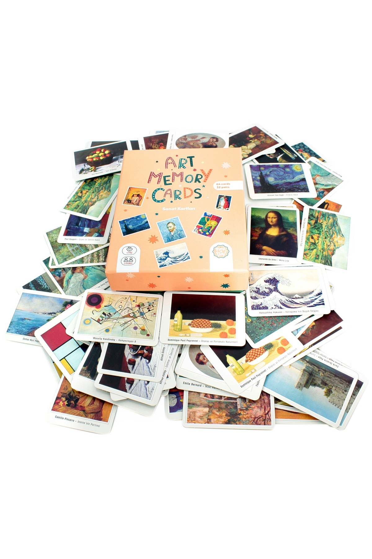 think play Zeka Kartları Hafıza Eşleştirme Oyunu - 64 Adet Sanat Kartı fotoğrafı 5 (önizleme)