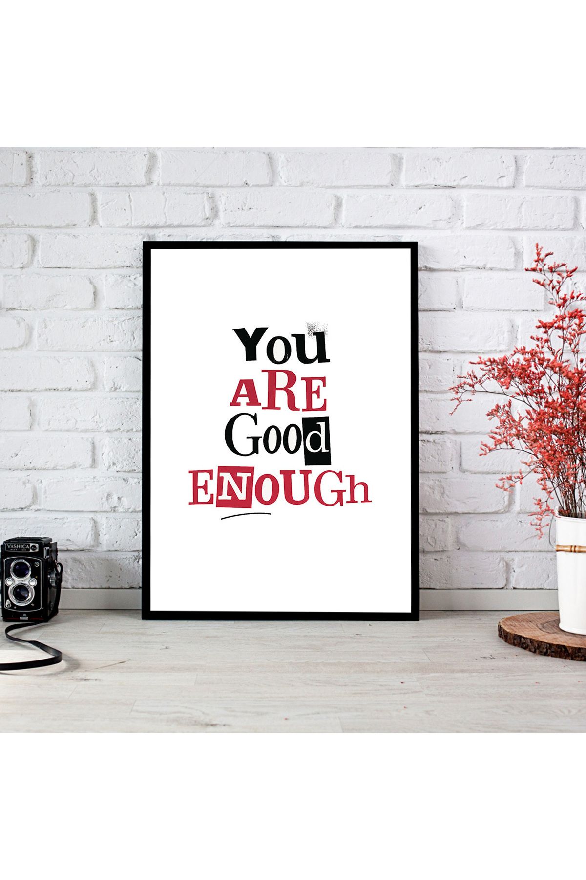 woodsia Çerçeve Görünümlü Çerçevesiz MDF Poster Tablo MDF_TEK1211