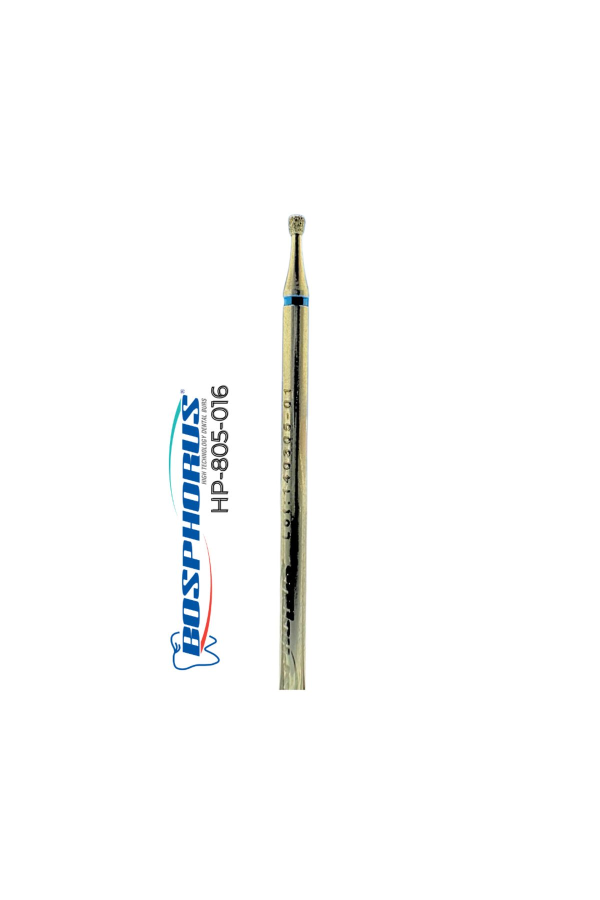 Bosphorus Tekmetal Kuru Manikür Uc TERS KONİK 016 MM Doğal Elmas Freze Manikür Uc Törpü Makinası Ucu İSO ve CE Onaylı