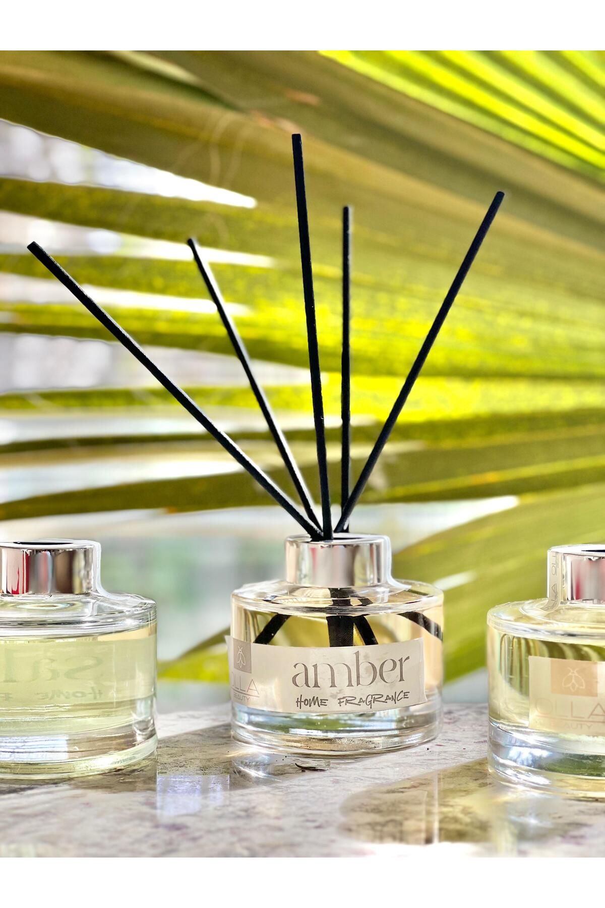 olla Amber bambu çubuklu oda kokusu 150 ml