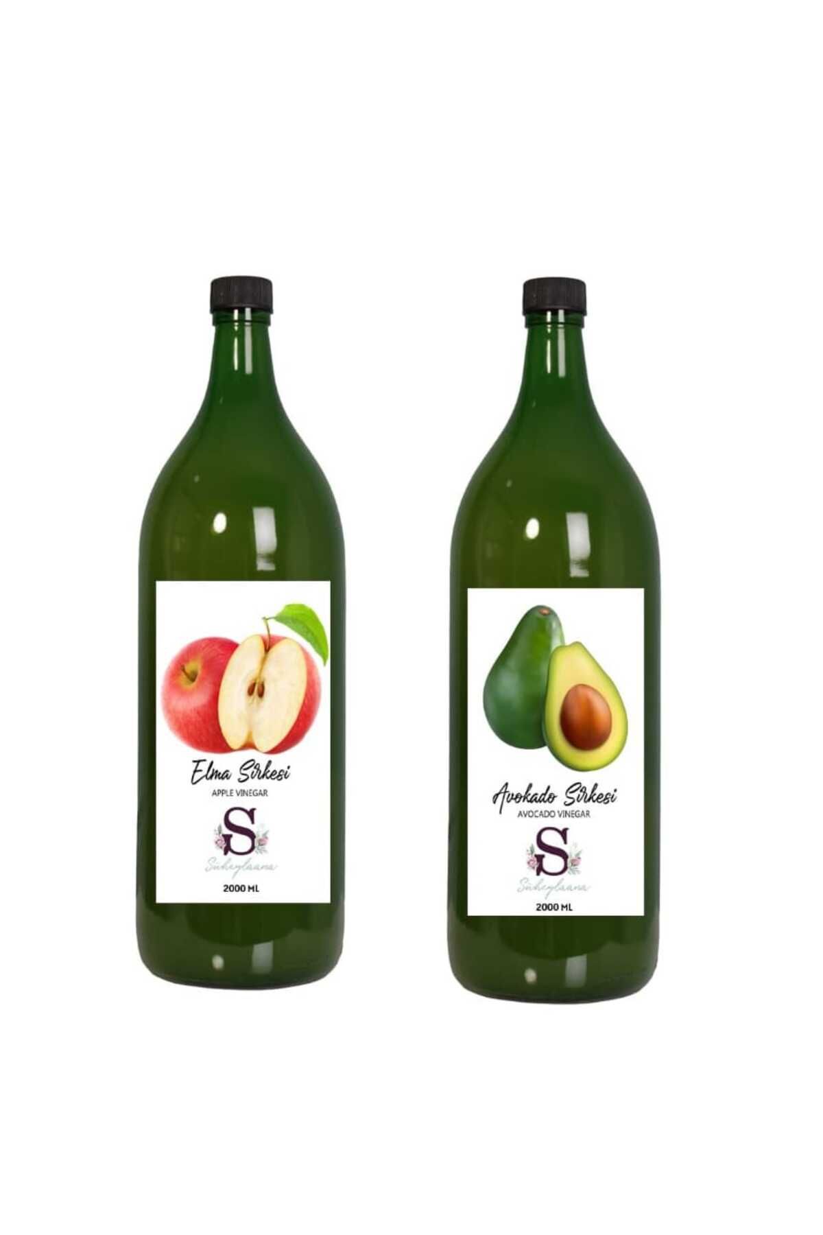 Süheylaana Doğal Elma Sirkesi 2000 ml - Doğal Avokado Sirkesi 2000 ml