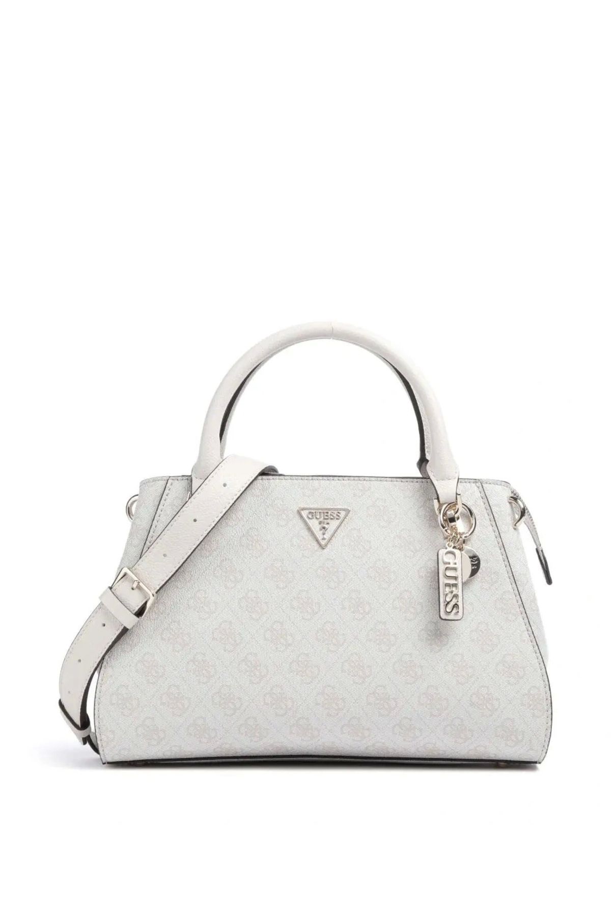 Guess Noelle Luxury Satchel Kadın Ekru El Çantası Hwbg7879070-bnn