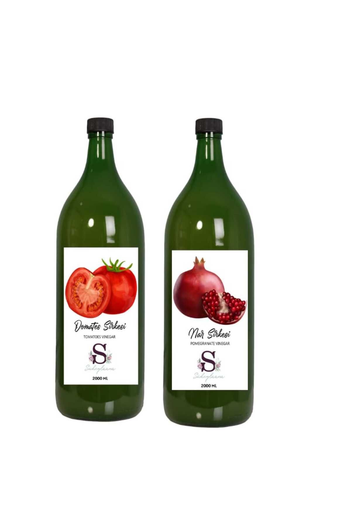 Süheylaana Doğal Domates Sirkesi 2000 Ml - Doğal Nar Sirkesi 2000 Ml