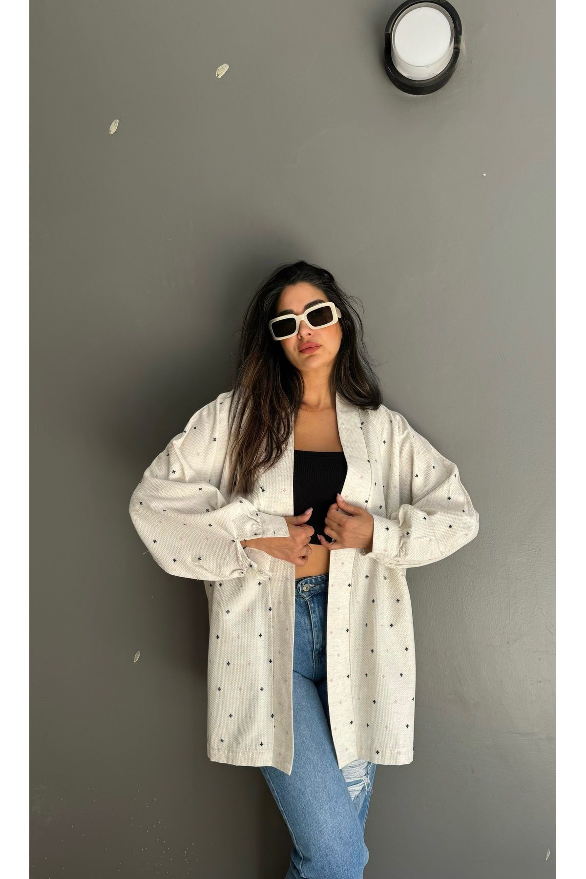 Butik Keten hırka