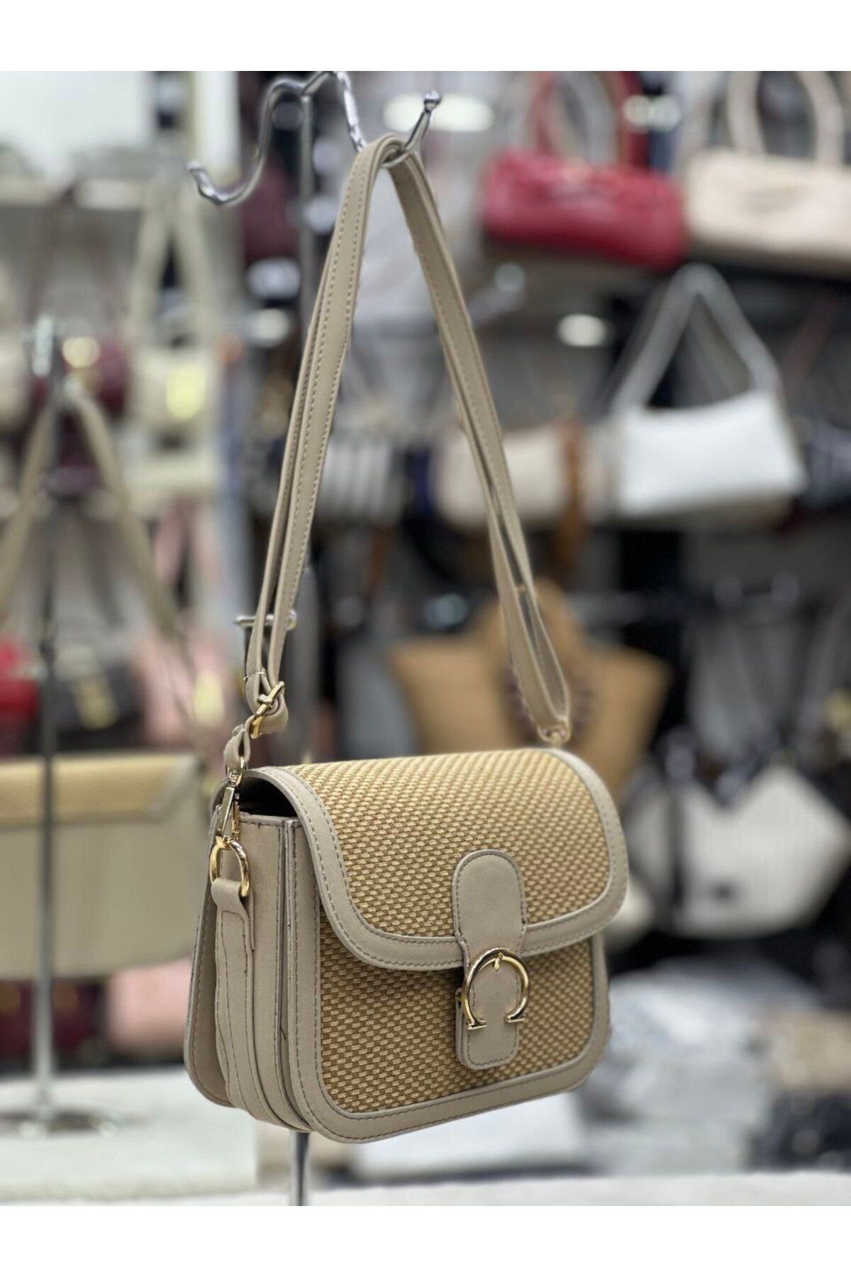 bynarincollection günlük tokalı model kol ve omuz çantası